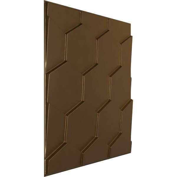 19 5/8in. W X 19 5/8in. H Honeycomb EnduraWall Decorative 3D Wall Panel Covers 2.67 Sq. Ft.